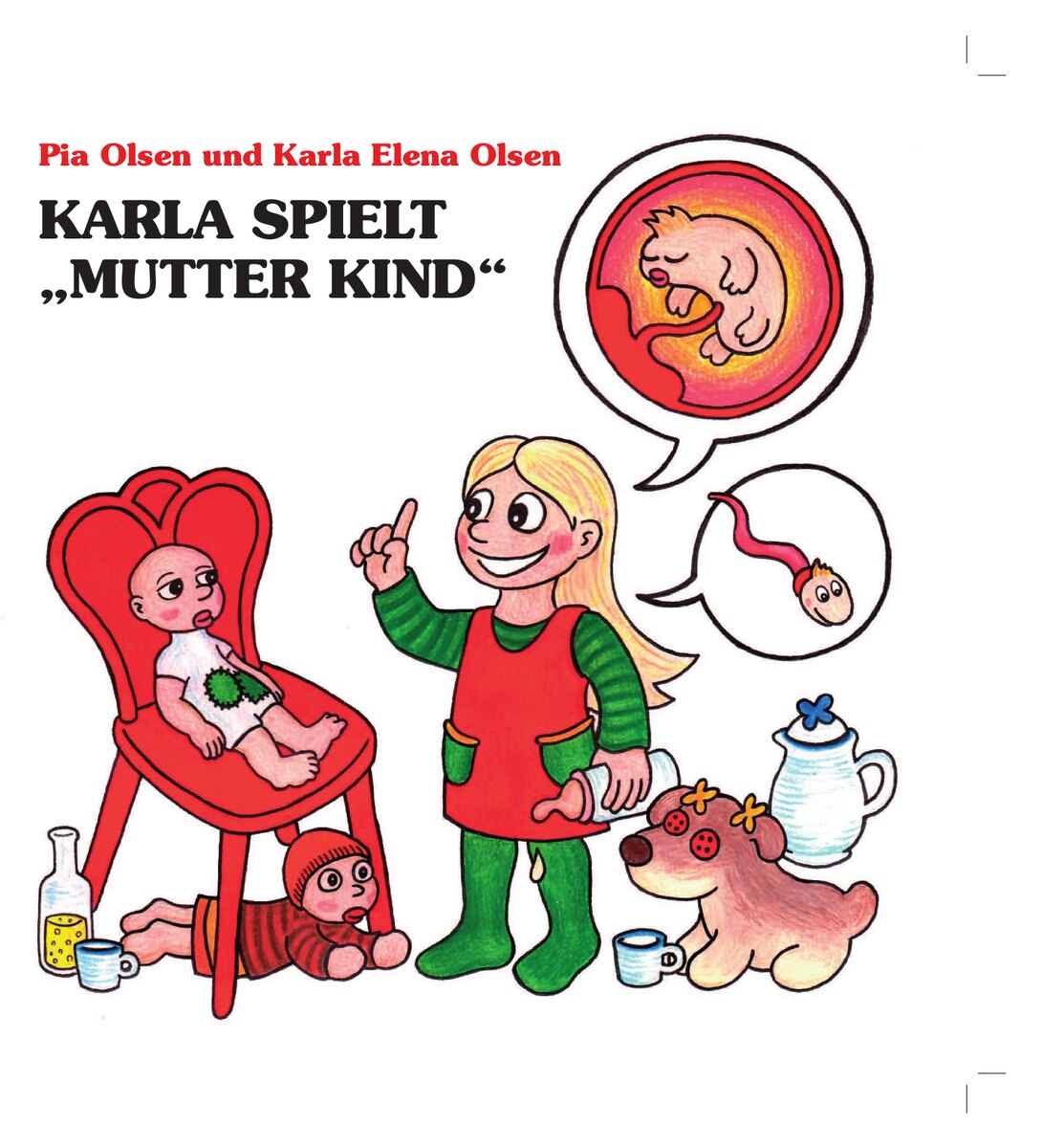 Omslag: Karla leger “mor og børn”