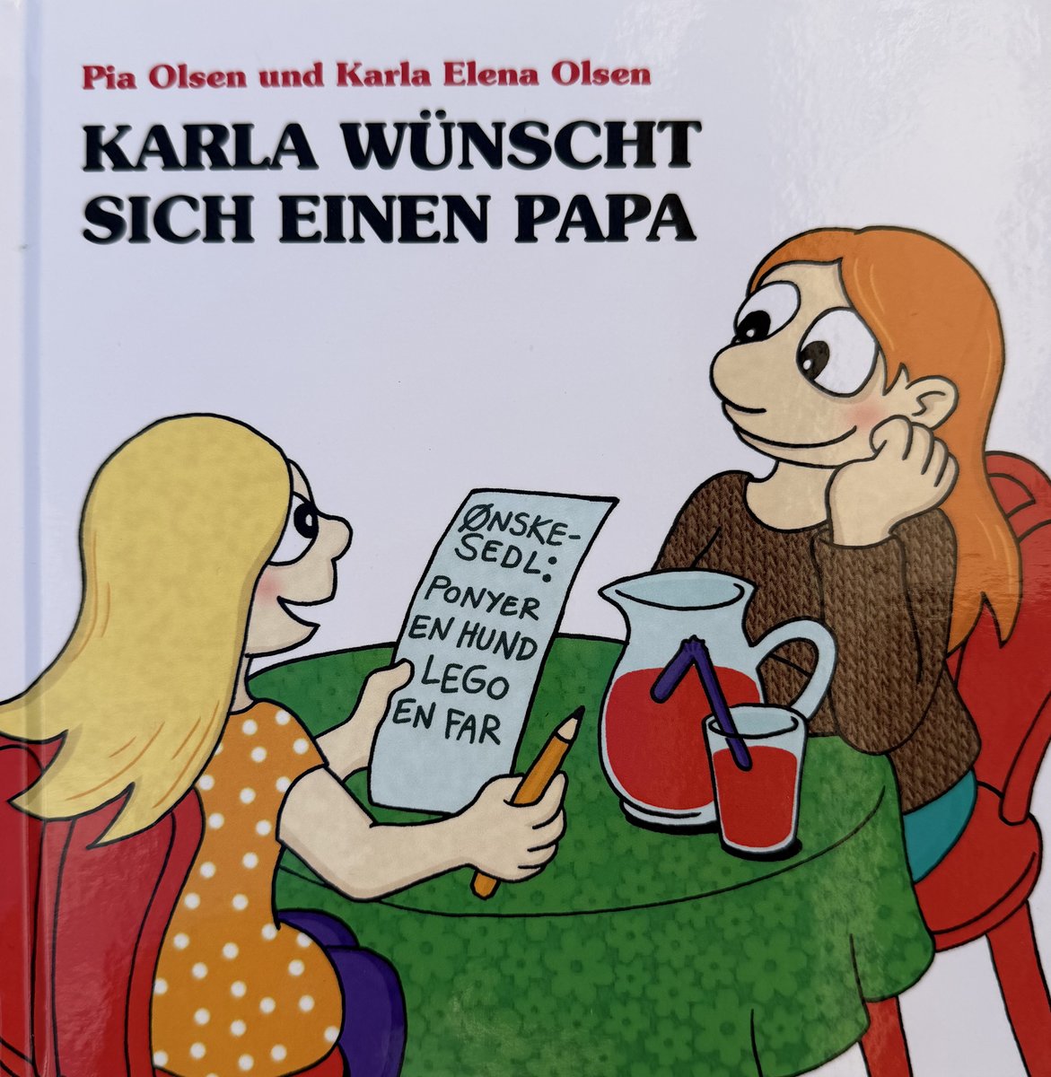 Omslag: Karla ønsker sig en far